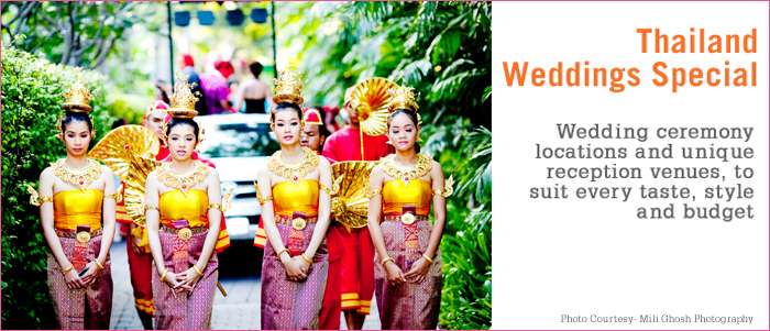 Thailand Wedding Specials banner