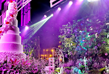 Rainforest Themed Cocktail Party