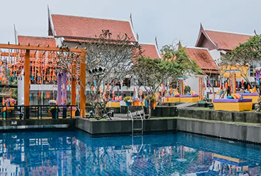 Pool parties in Thailand