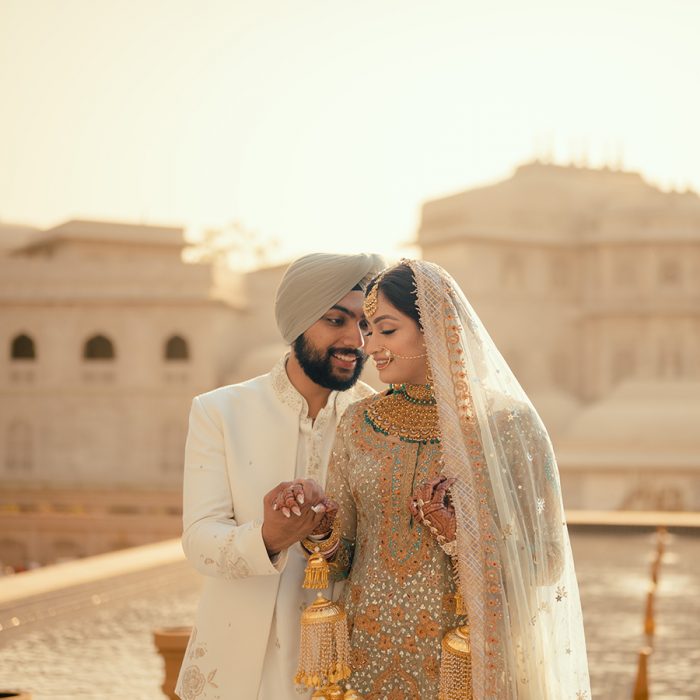 Amanya Bajaj and Manbir Khurana, Fairmont Jaipur