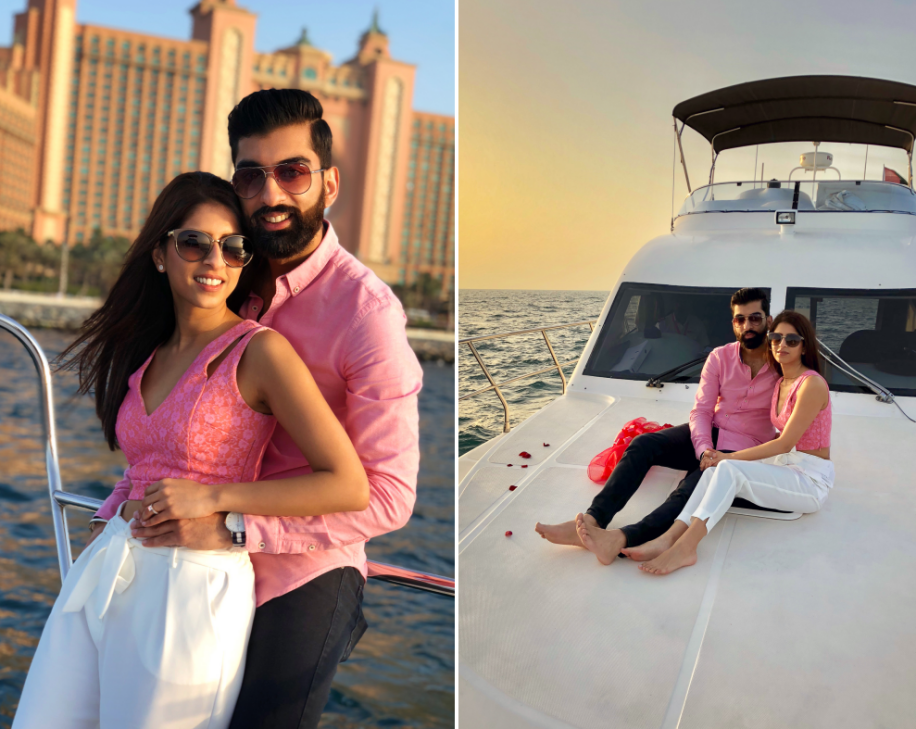 yacht for couple dubai