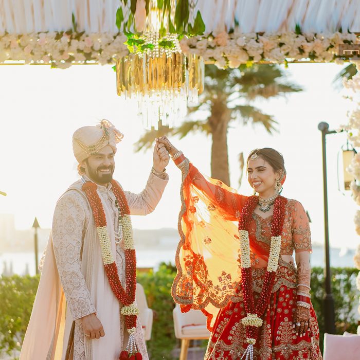 Anisha Pamnani and Hitesh Sukhnani, The Ritz-Carlton, Dubai