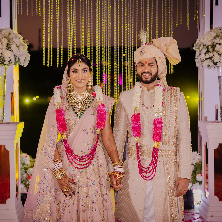 Anukansha Birla and Sparsh Gupta | Mahabalipuram | WeddingSutra