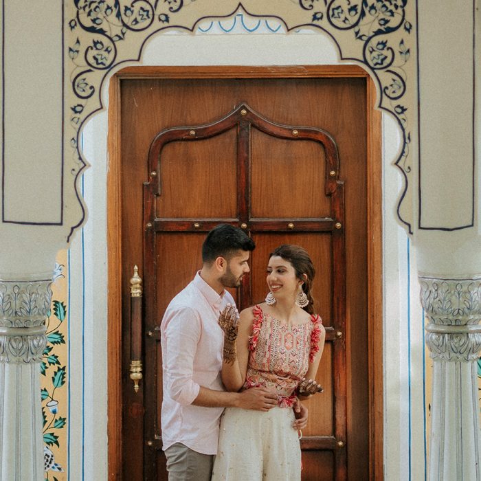 Ashna Mahajan and Rishi Paranjpe, The Leela Palace Jaipur