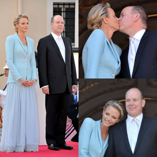 Prince Albert And Princess Charlene - Royal Wedding Celebrations ...