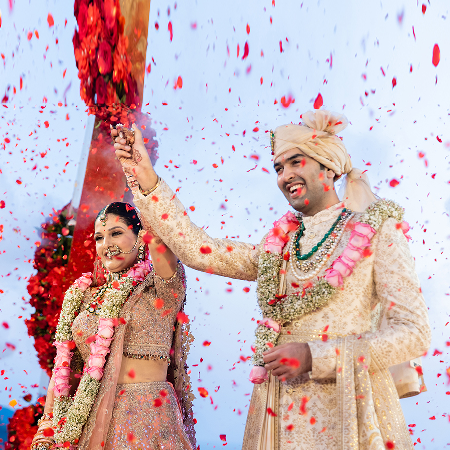 Deeksha and Shrikishan Agarwal, W Goa | WeddingSutra