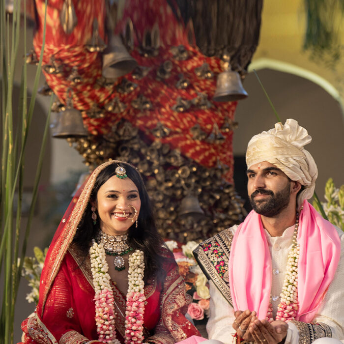 Aishwarya Srivastav and Raghav Mehra, Mundota Fort and Palace, Jaipur janani-anirudh-thumb