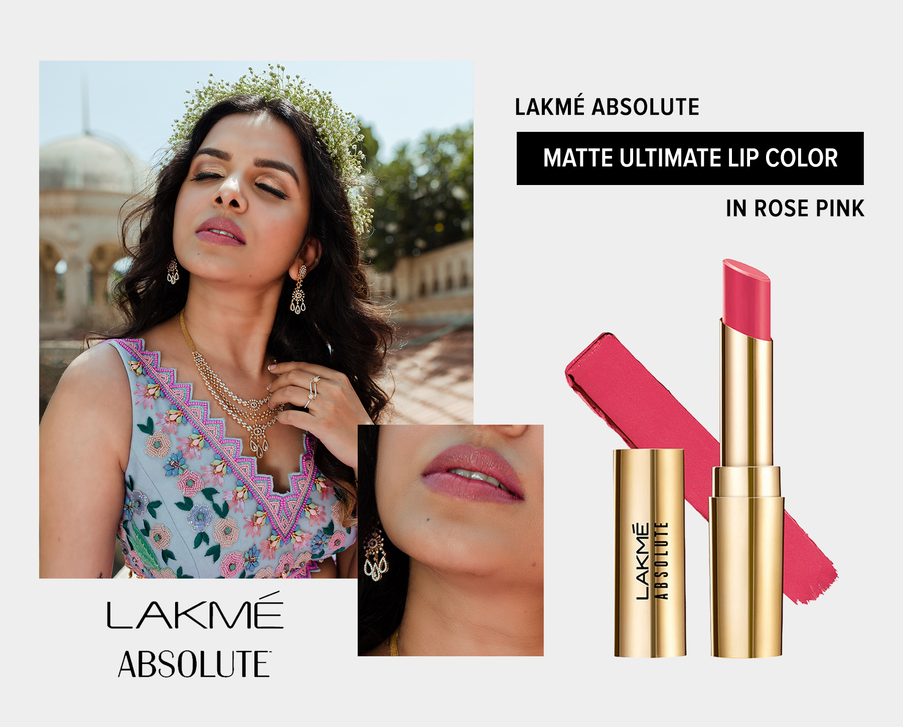 lakme absolute rose pink