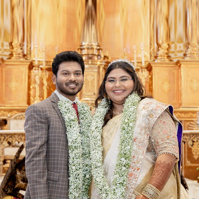 Margarette and Joshua, ITC Grand Chola, Chennai