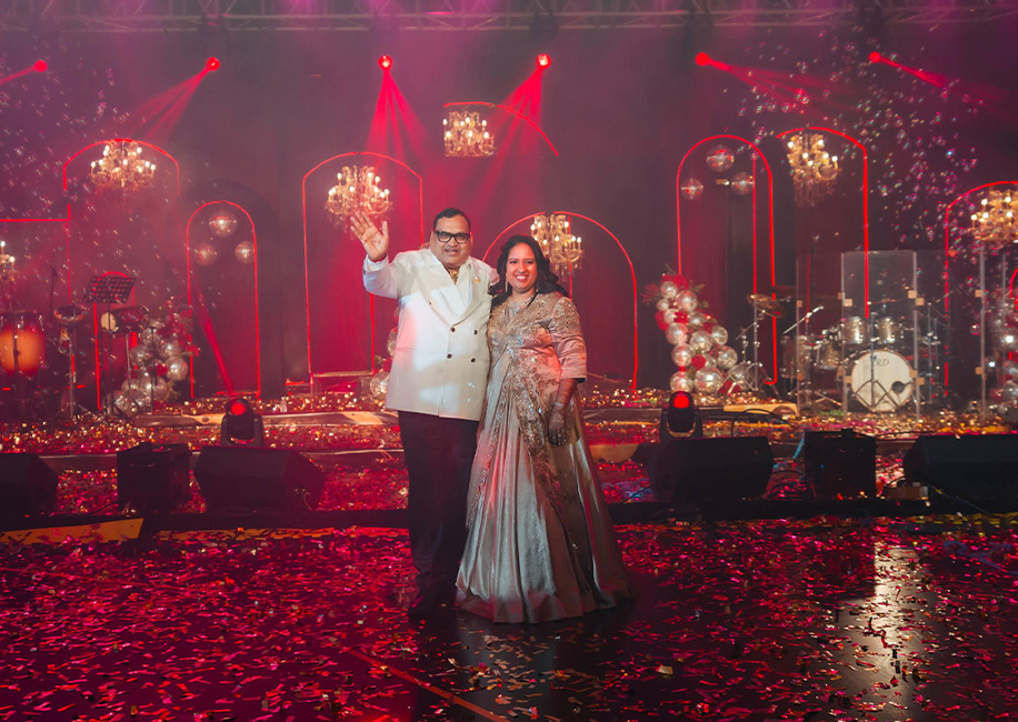 Honoring enduring love, this 25th anniversary celebration struck a fine balance between grandeur and intimacy Honoring enduring love, this 25th anniversary celebration struck a fine balance between grandeur and intimacy