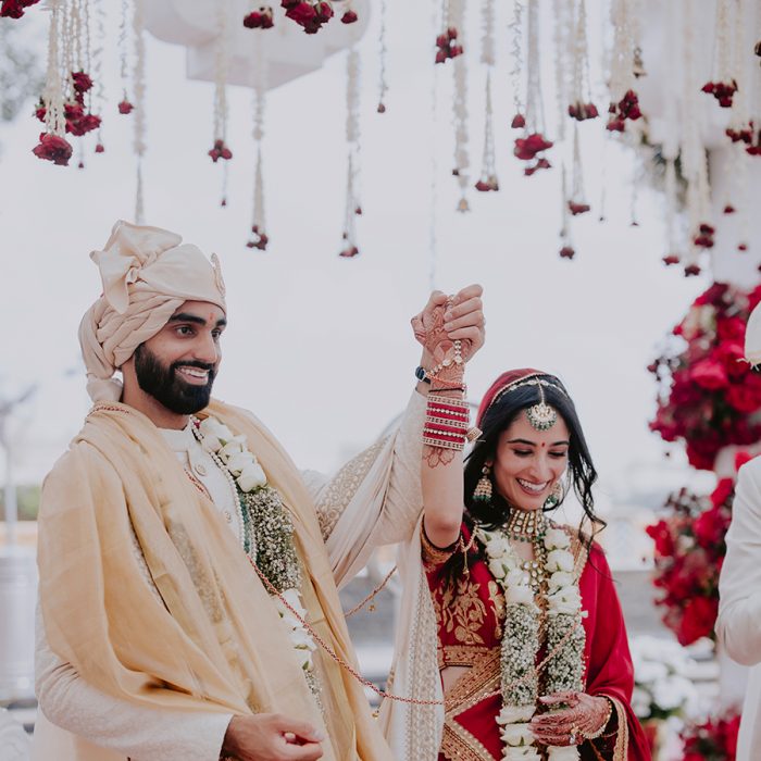 Nikita Vaitha and Rishabh Jolly, The Leela Palace Udaipur