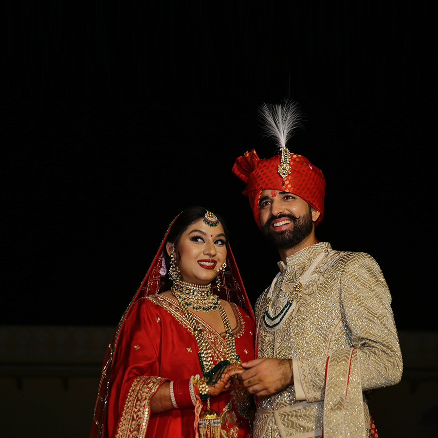 Parisha Shodhan and Anmol Chhabra | Laxmi Vilas Palace Bharatpur ...