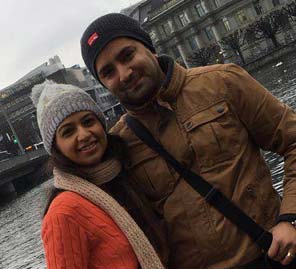 Heena Mehra and Mandeep Singh | Honeymoon in Switzerland | Real ...