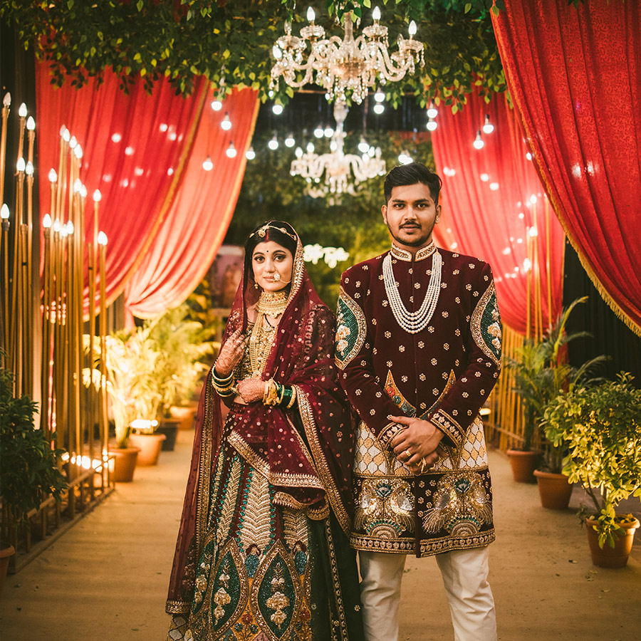 Sakshi Jarhad and Pruthviraj Nemane | Aurangabad | WeddingSutra