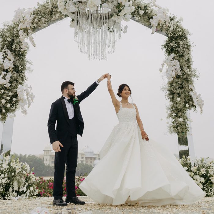 Shivani and Bartolo, The Oberoi Udaivilas, Udaipur