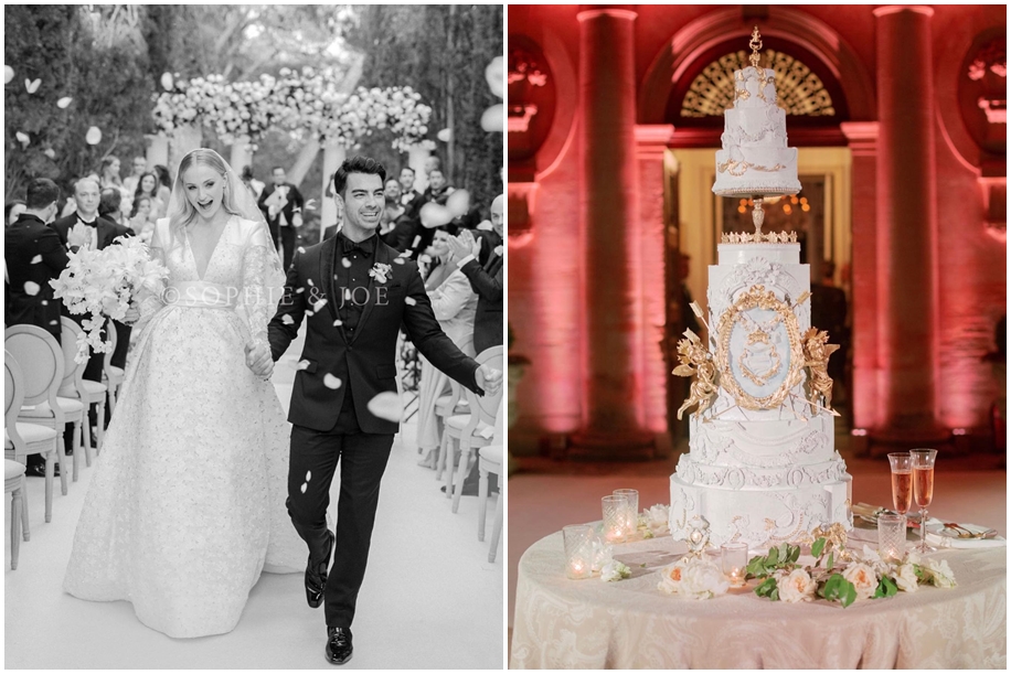 This Classic Couple Tied the Knot at Joe Jonas and Sophie Turner's Wedding  Venue and It Is STUNNING