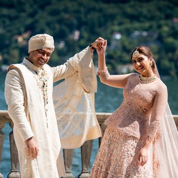 From a charcuterie cake to floral setups that whispered romance, this Lake Como wedding blended Indian traditions with Italian charm!