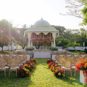 A vibrant home-based wedding that balanced quiet grandeur with a sense of warmth and familiarity