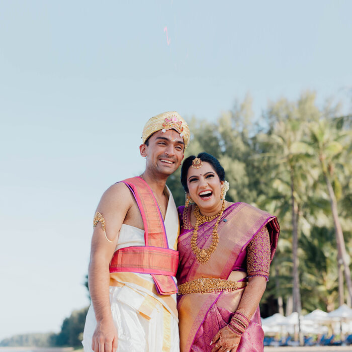 Varsha Kalavar and Tejas Gopal, JW Marriott Khao Lak Resort & Spa, Thailand varsha-tejas-thumb
