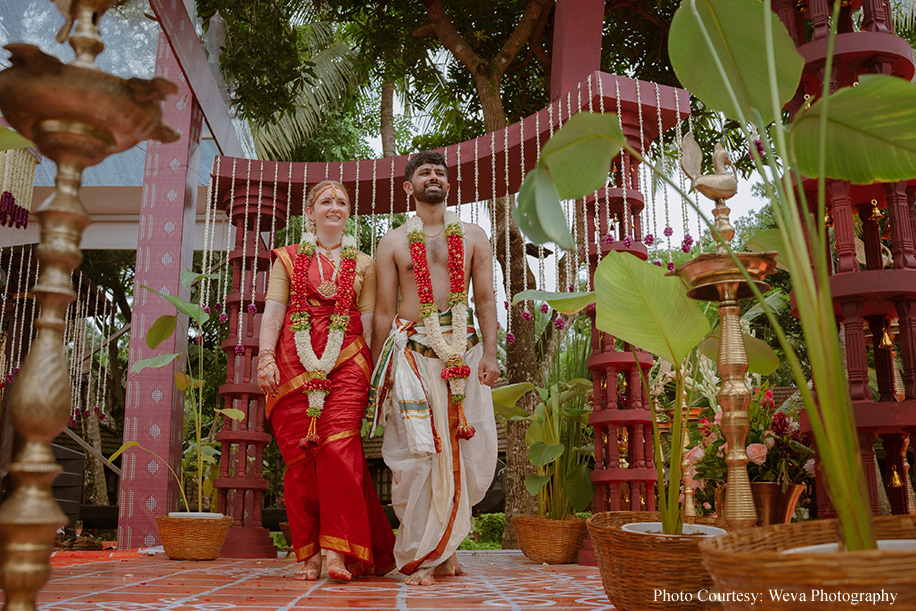 Elizabeth Gregor and Akshay Joseph, Kumarakom Lake Resort, Kerala