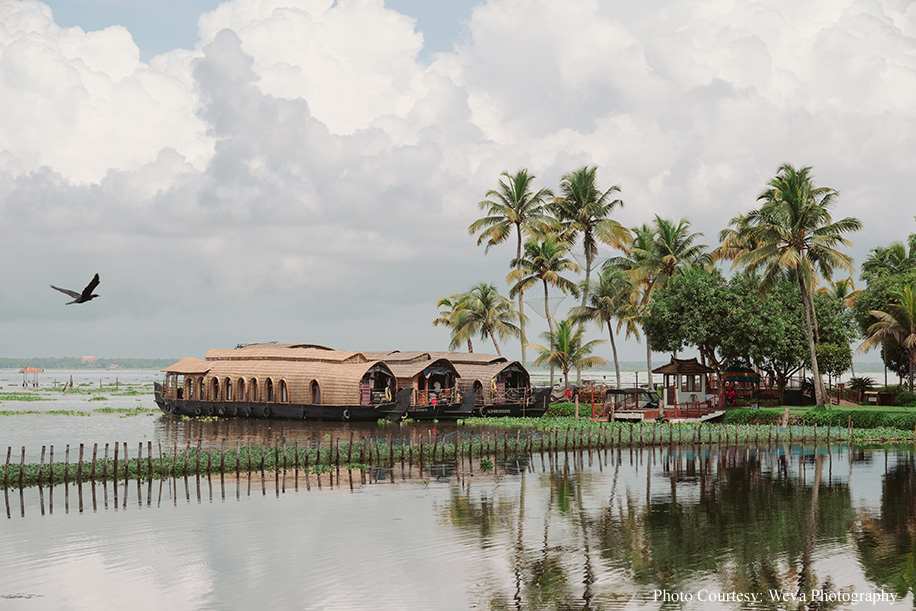 Elizabeth Gregor and Akshay Joseph, Kumarakom Lake Resort, Kerala