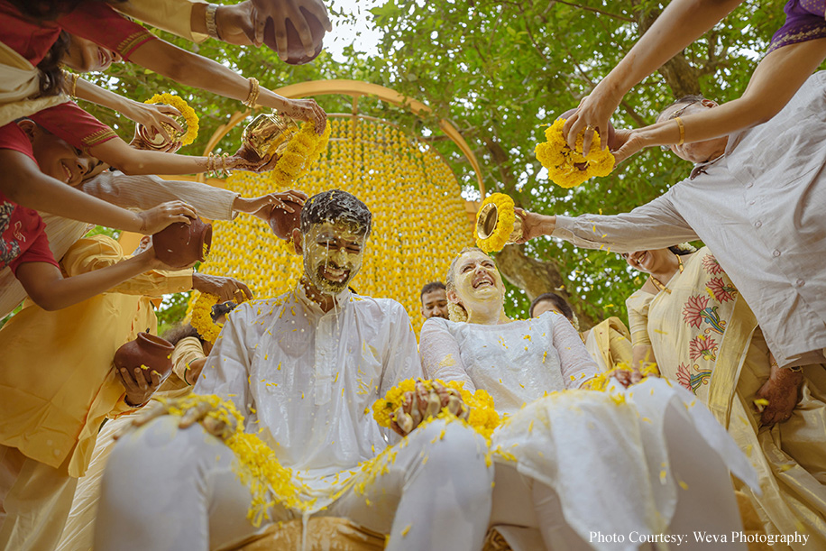 Elizabeth Gregor and Akshay Joseph, Kumarakom Lake Resort, Kerala