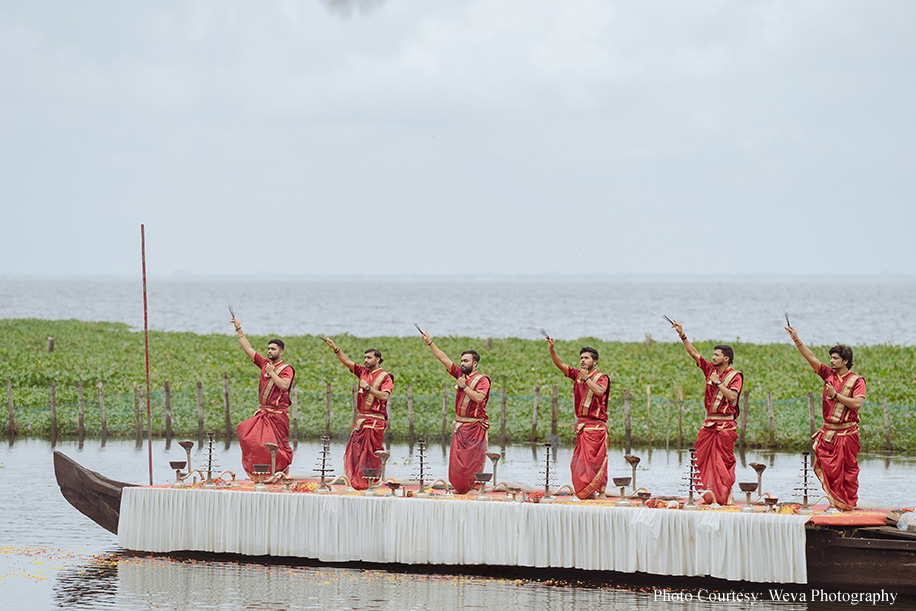 Elizabeth Gregor and Akshay Joseph, Kumarakom Lake Resort, Kerala