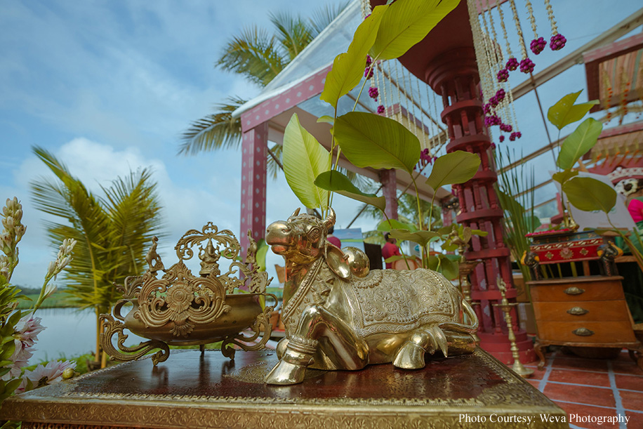 Elizabeth Gregor and Akshay Joseph, Kumarakom Lake Resort, Kerala