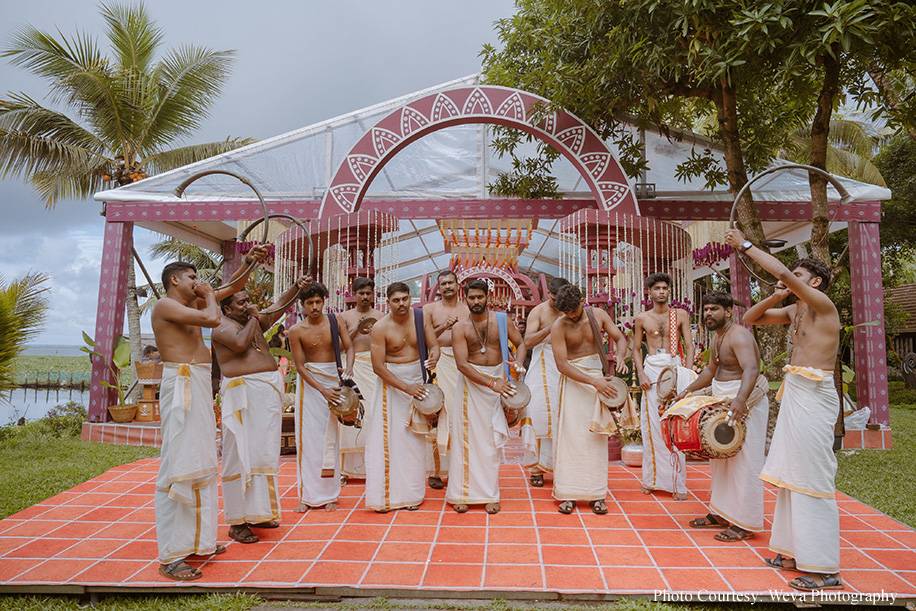 Elizabeth Gregor and Akshay Joseph, Kumarakom Lake Resort, Kerala