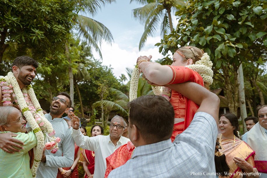 Elizabeth Gregor and Akshay Joseph, Kumarakom Lake Resort, Kerala