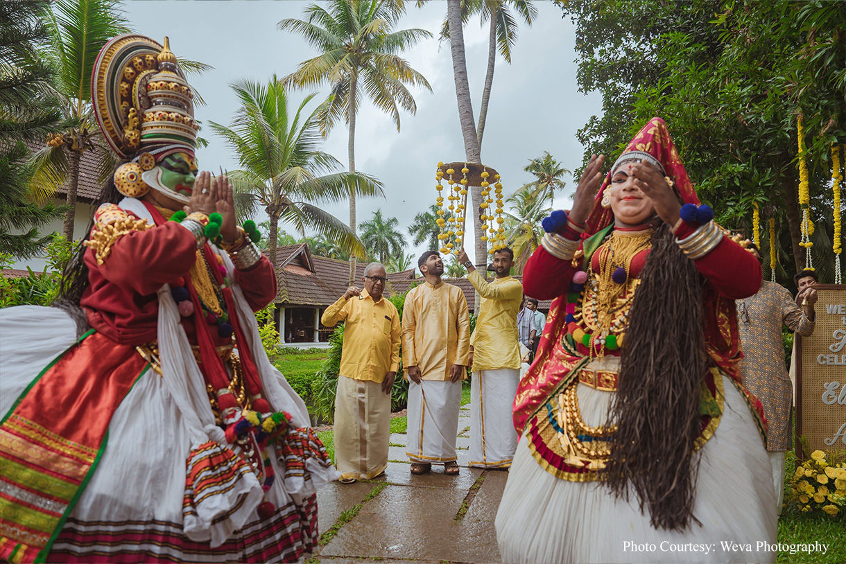 Elizabeth Gregor and Akshay Joseph, Kumarakom Lake Resort, Kerala