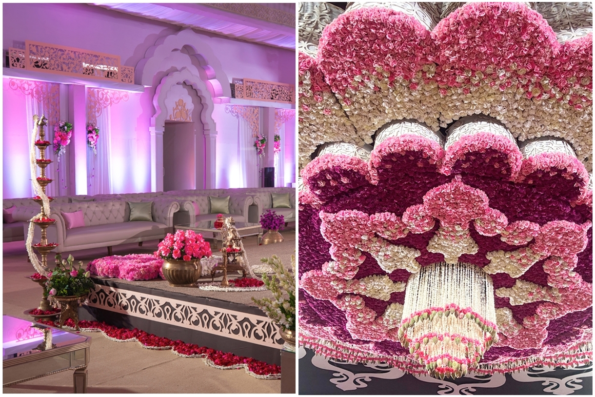 A traditional wedding Vidhi, blended with contemporary elegance