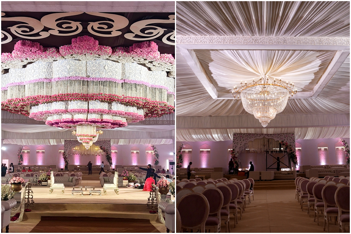 A traditional wedding Vidhi, blended with contemporary elegance