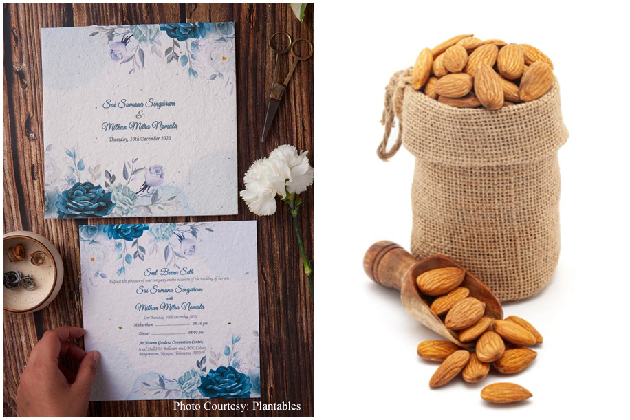 Make Your Wedding Invitations Truly Special and Unique by Incorporating Almonds!