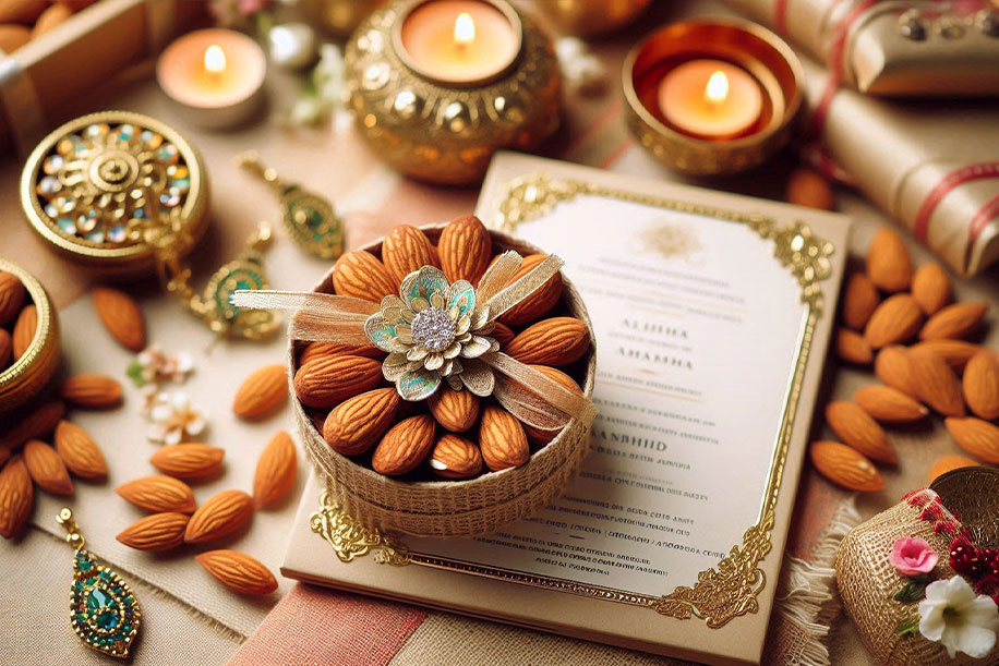 Make Your Wedding Invitations Truly Special and Unique by Incorporating Almonds!