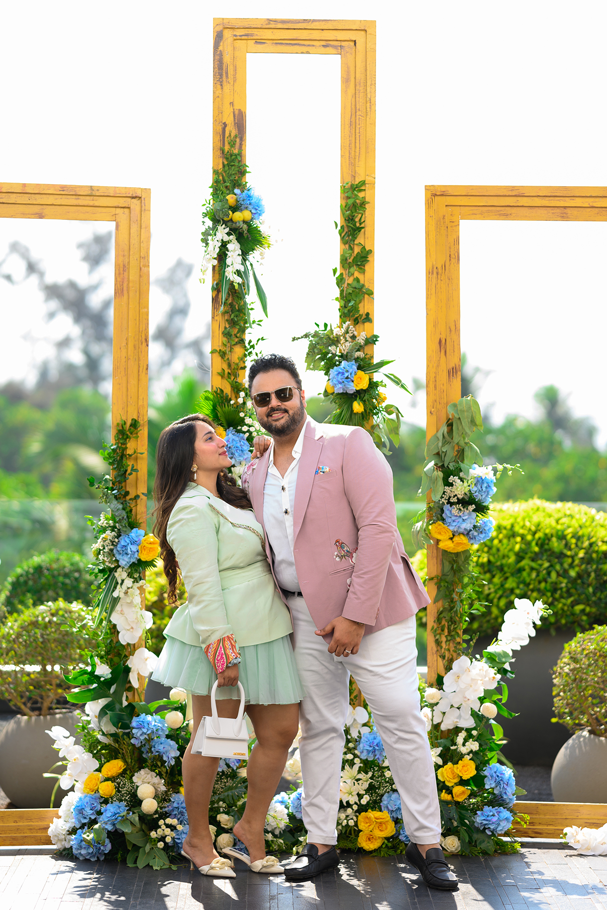 Apeksha and Shatrugan