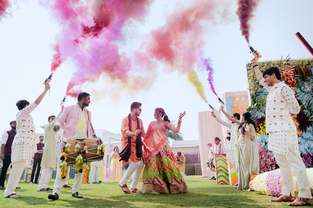 Ashuli Anurag Haldi Celebration