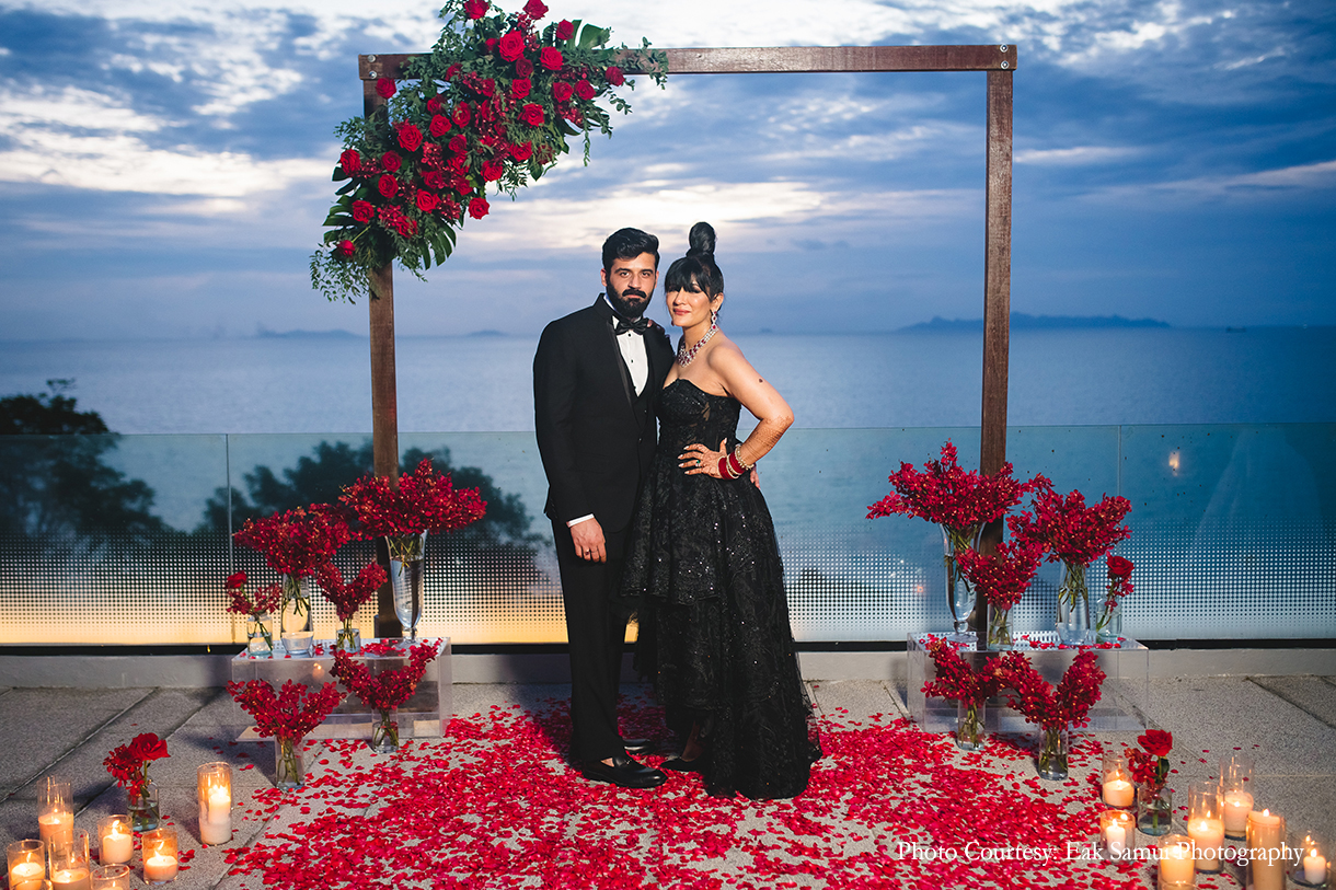 Garima Kapoor and Mohit Siwach, Koh Samui