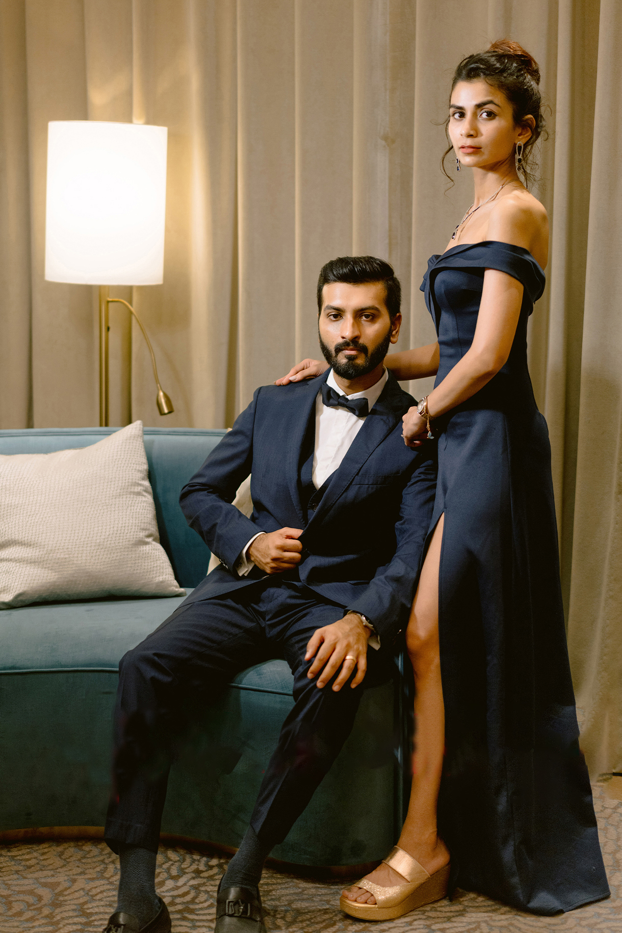 Himani Mehta and Henyl Shah