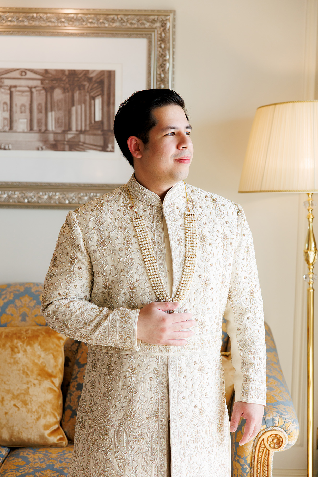 Karun Advani and Sarvnaz Amidi