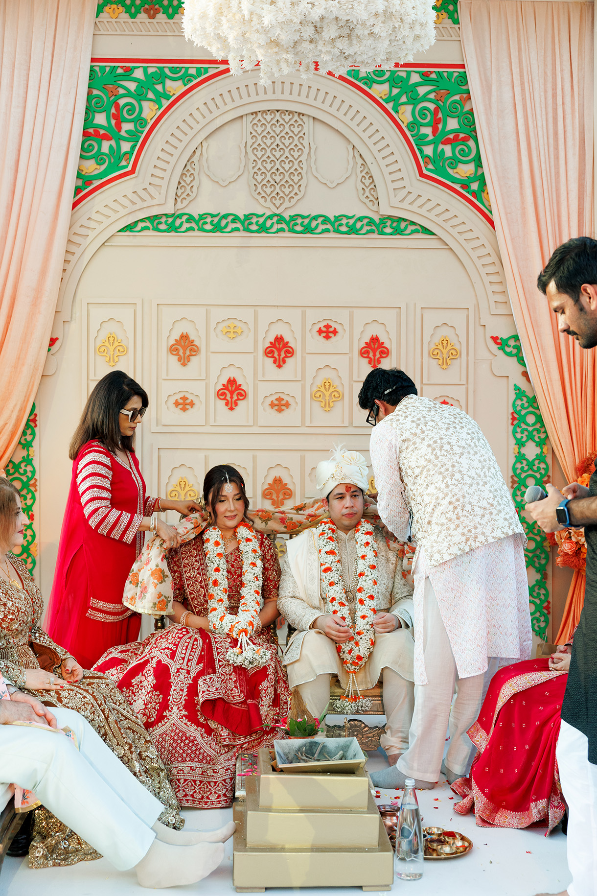 Karun Advani and Sarvnaz Amidi