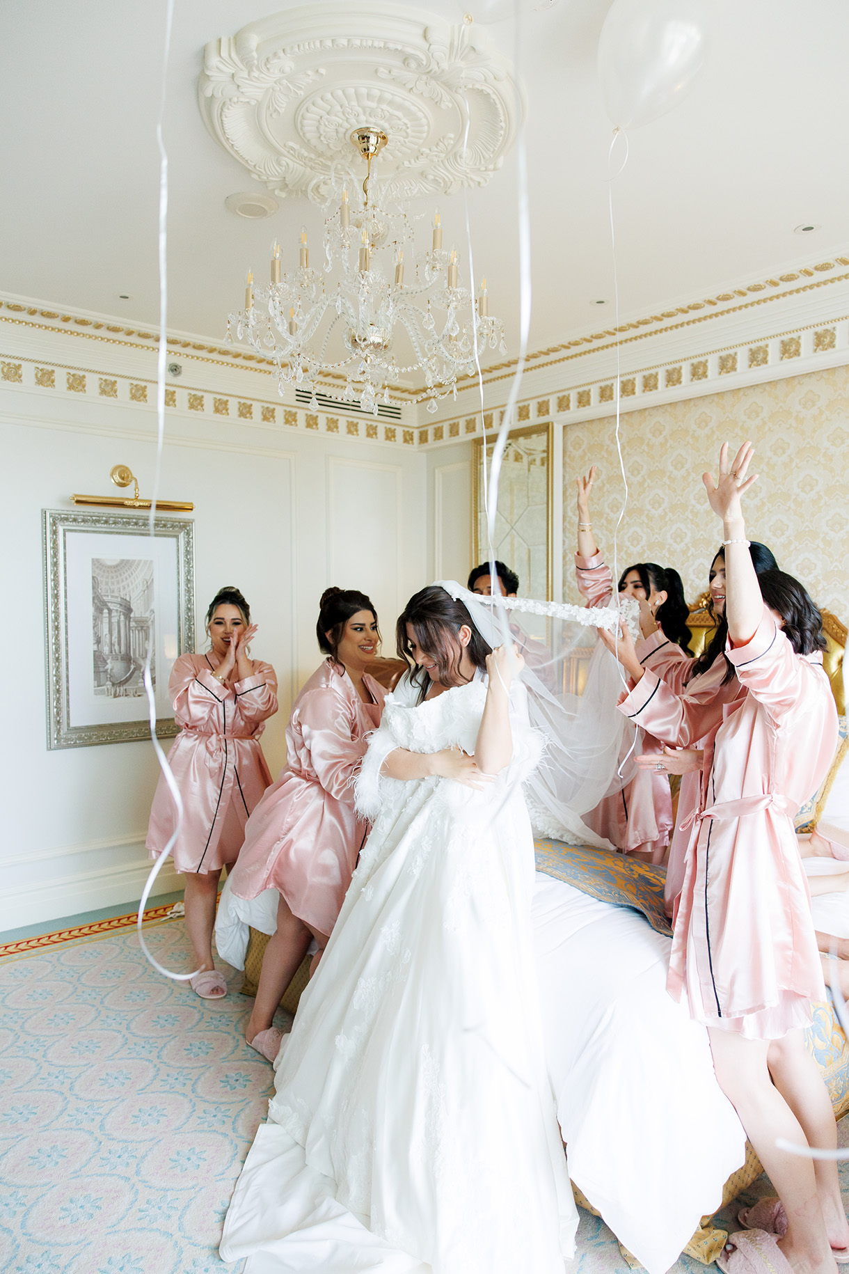 Karun Advani and Sarvnaz Amidi