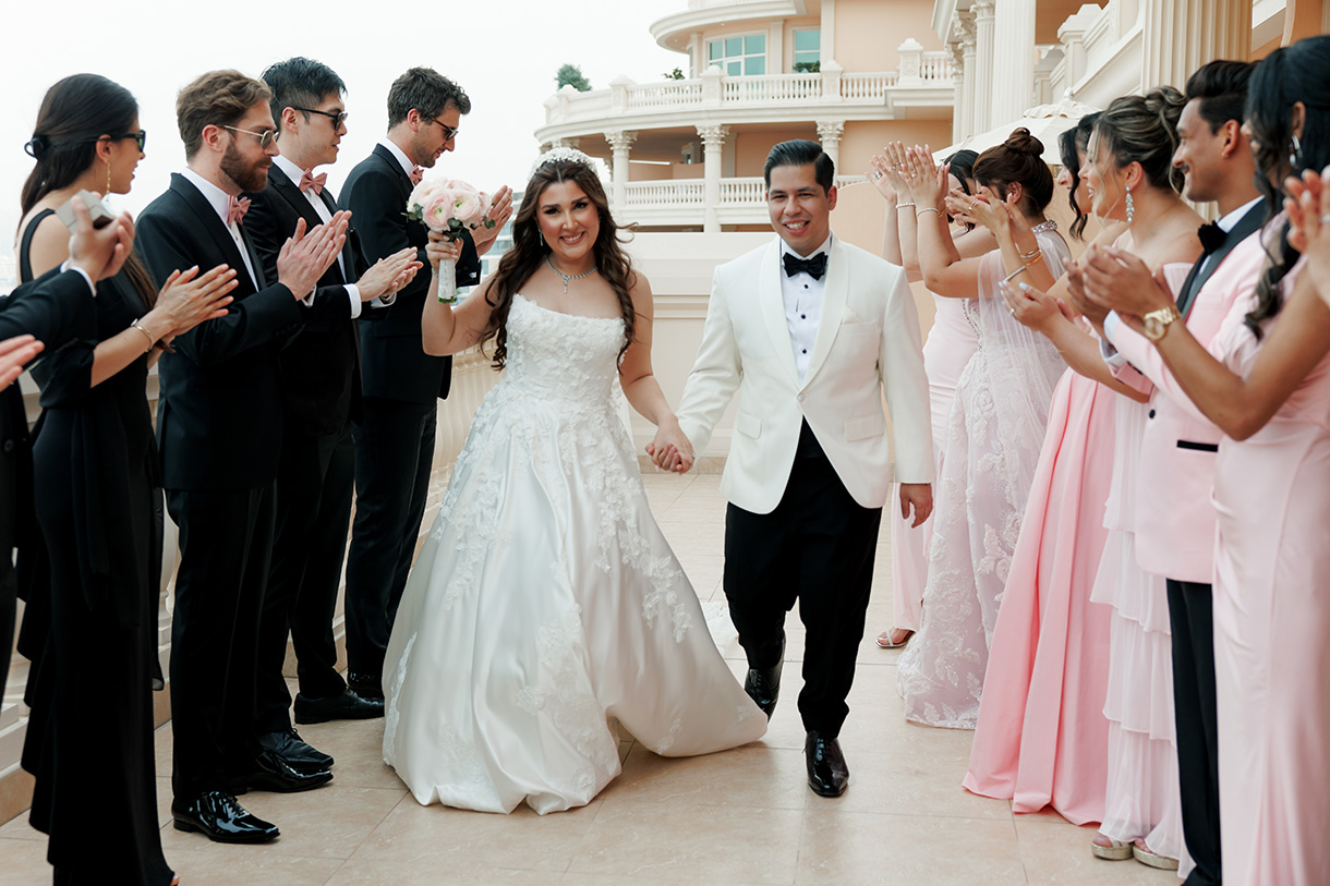 Karun Advani and Sarvnaz Amidi