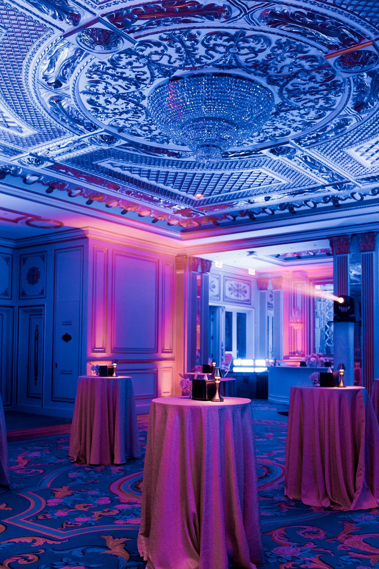 Karun Advani and Sarvnaz Amidi