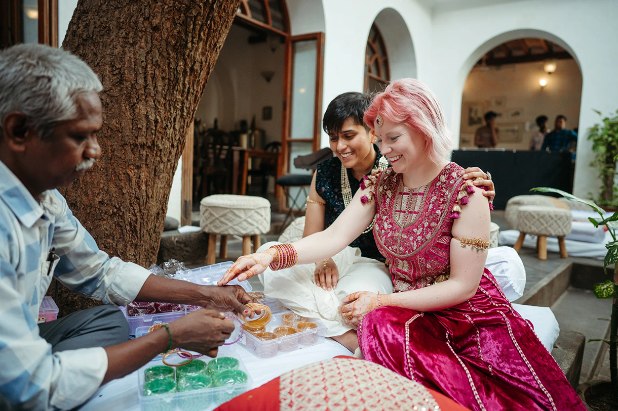 Lakshmi and Natasha