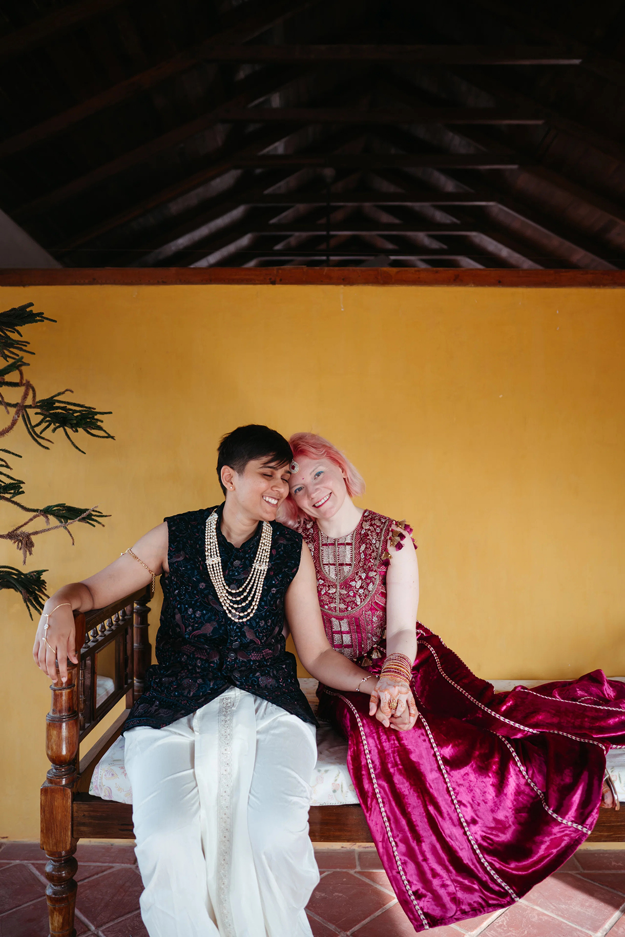 Lakshmi and Natasha