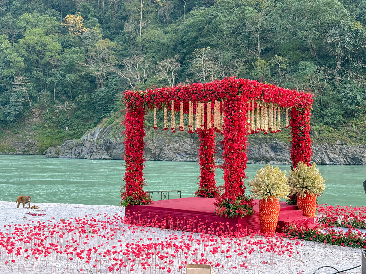 A wedding by the Ganga to honor loving memories