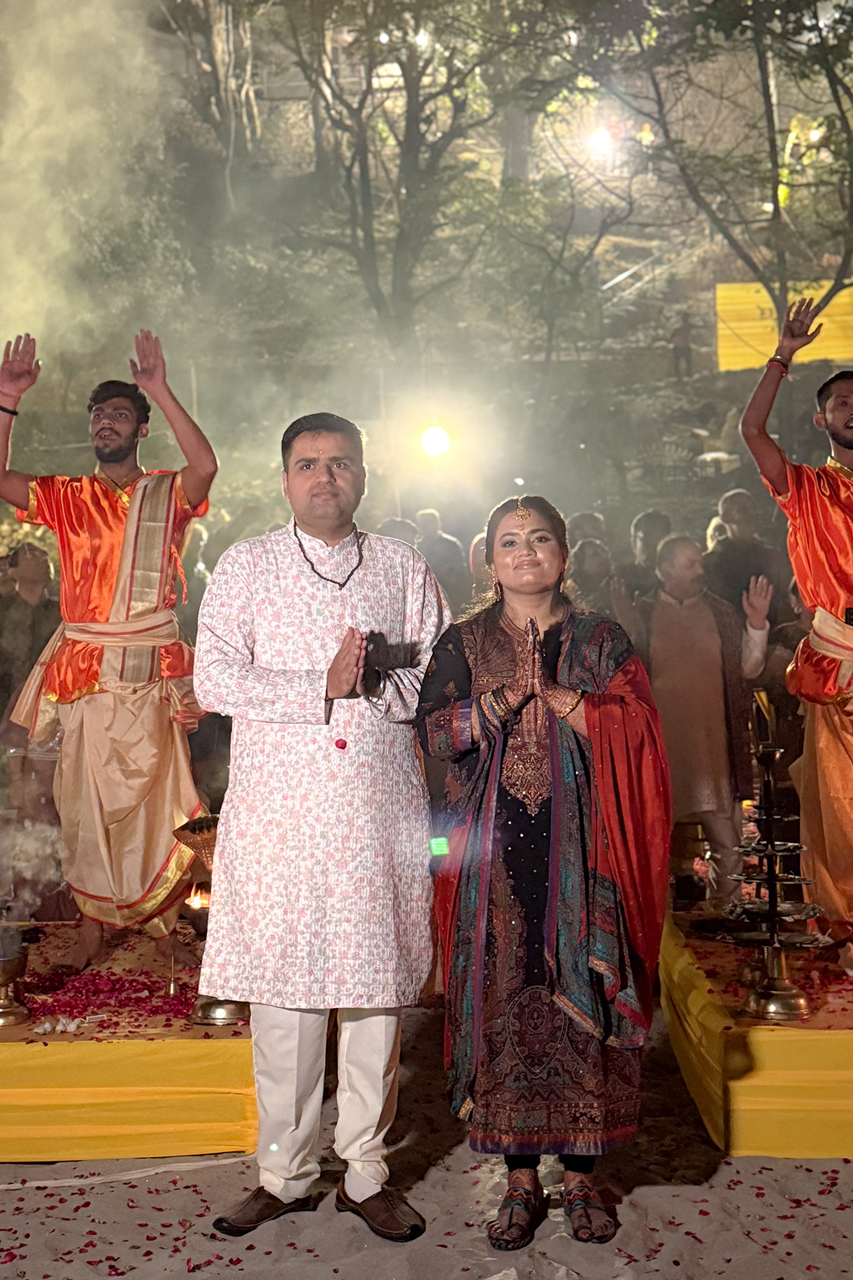 A wedding by the Ganga to honor loving memories
