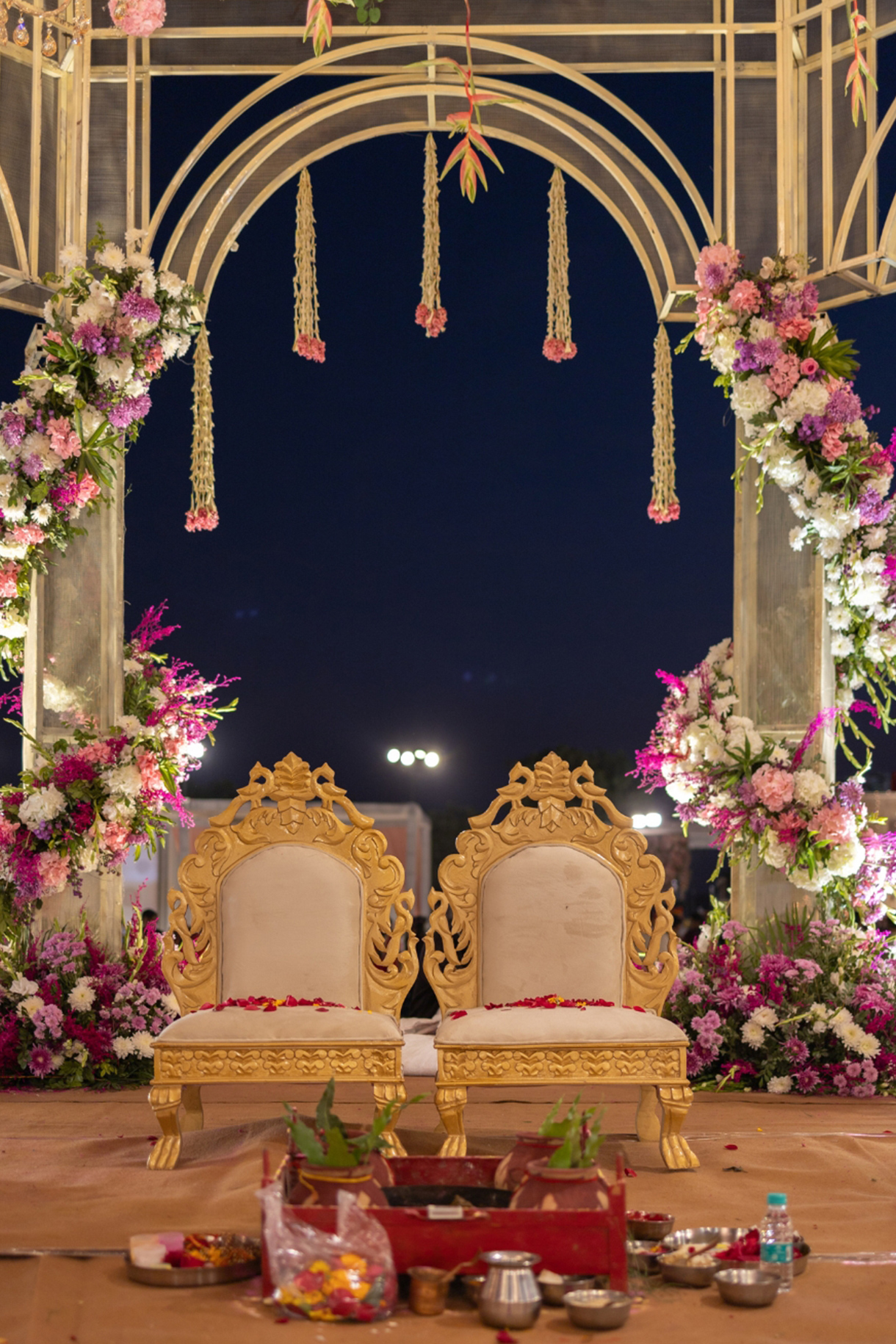 Tanisha and Dev - Decor - Showman Events