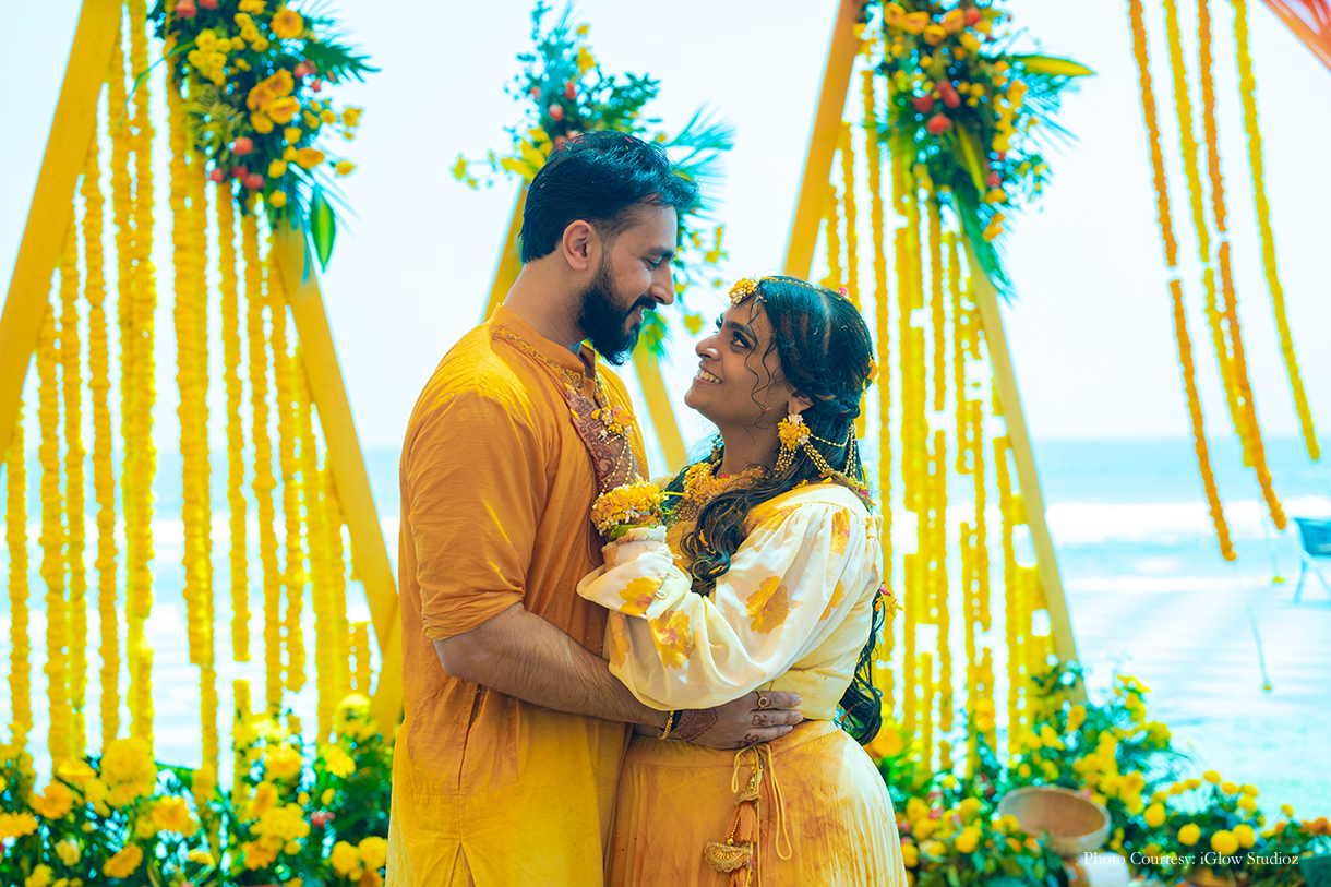 Sneha and Shalin, Mahabalipuram